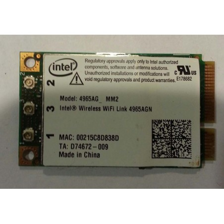Carte wifi model 4965AG-MM2 HP compaq 6910p - ABIMEDIA