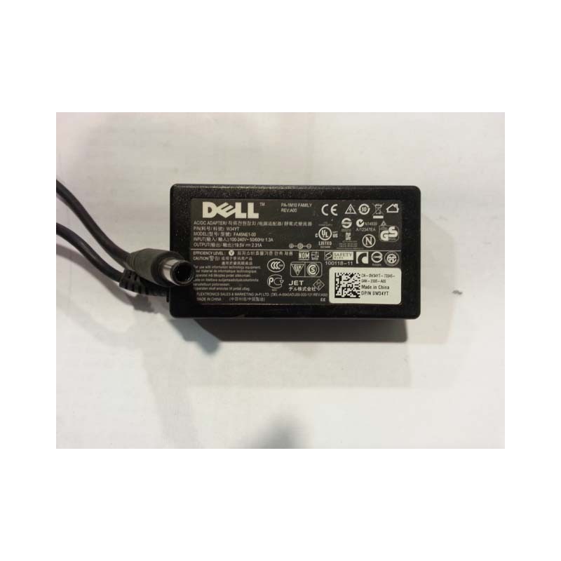Chargeur Dell 19.5V ,2.31A model:FA45NE1-00 compatible pour Dell XP...