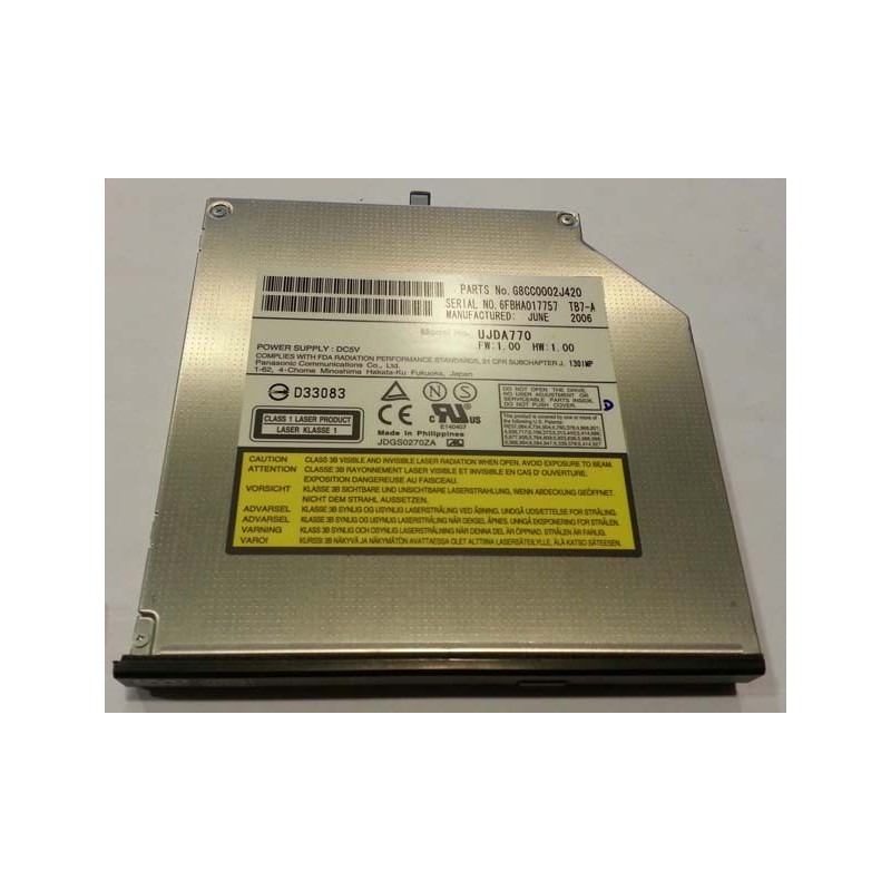 Lecteur DVD Model UJAD770 Toshiba satellite m50-145 - ABIMEDIA