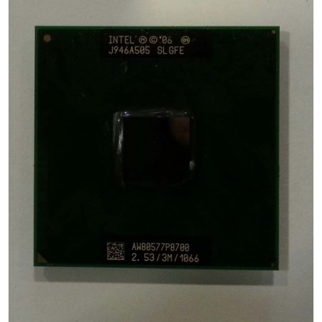 Processeur Intel Core2 Duo P8700
3 Mo de cache, 2,53 GHz, bus fron...