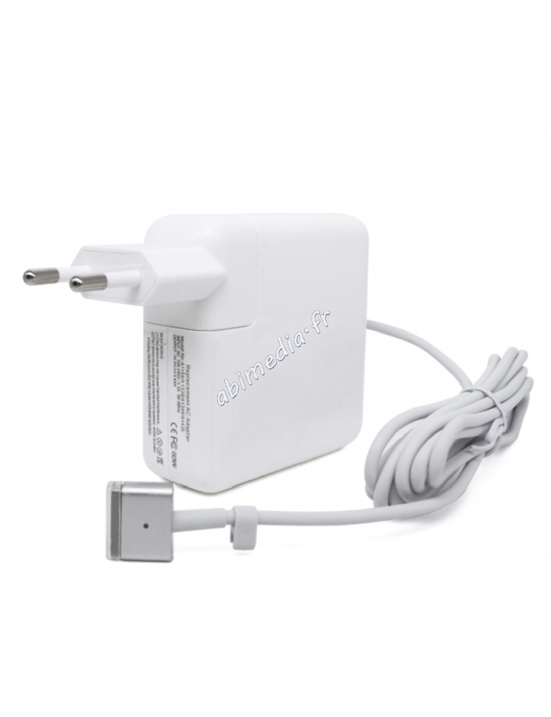 Chargeur compatible magsafe 2 60w apple macbook - ABIMEDIA