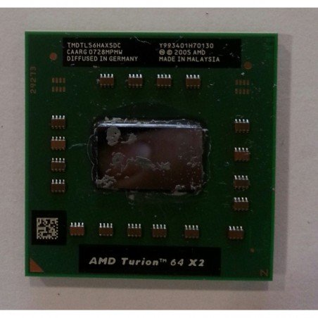 Processeur - TMDTL56HAX5DC AMD TURION TL-56 @ 1.8 GHz pour Dell Lat...