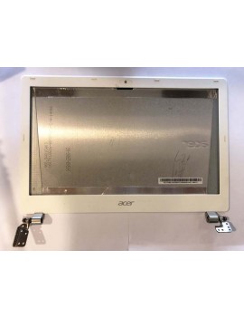 Plasturgie complète capot + cadre d'écran + les charnières gauche et droit pour Acer aspire  V3-371