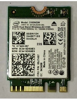 Carte wifi Intel 3165NGW pour Lenovo ideapad 330S-15IKB
