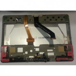 Ecran vitre tactile et LCD et haut parleur assemblés blanc pour Samsung Galaxy TAB 2 10.1 P5100...