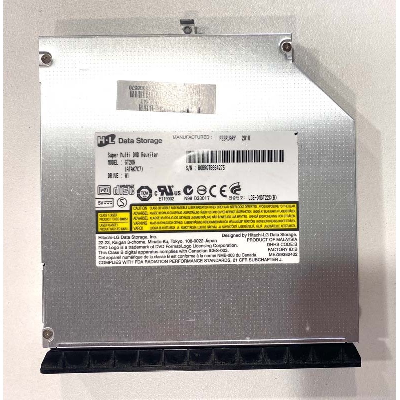Lecteur DVD-RW pour Toshiba Satellite L555-135 /Occasion/Garantie 3 mois/Model GT20N